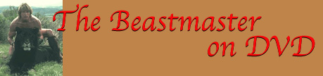 The Beastmaster on DVD